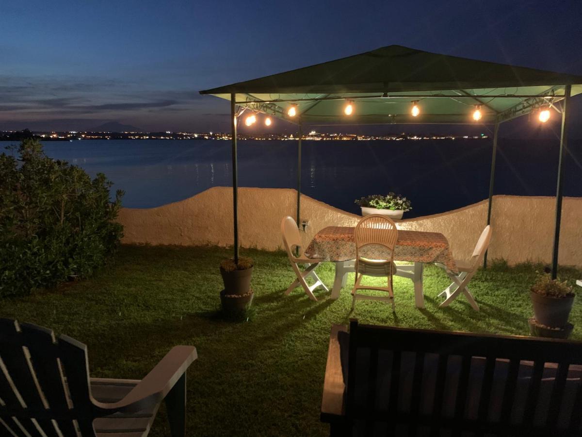 Casa Con Piscina E Vista Mare Dal Giardino Apartment Fanusa Exterior foto
